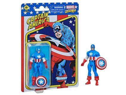 Marvel Captain America retro figúrka 9,5cm