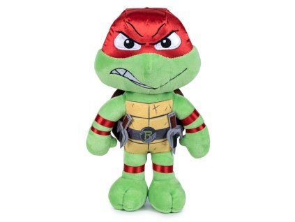 PLAY BY PLAY Ninja korytnačky Rafael mäkká plyšová hračka 21 cm (3+)