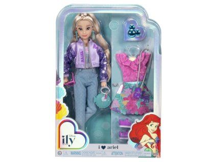 Disney Malá morská víla Ariel ily 4Ever Fashion doll 28cm