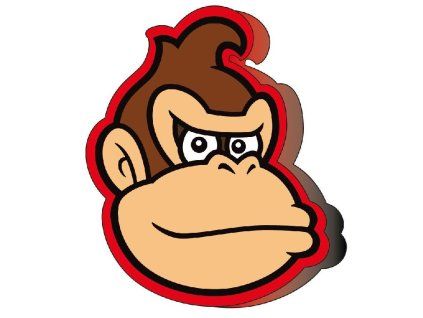 Super Mario Bros Donkey Kong 3D vankúš