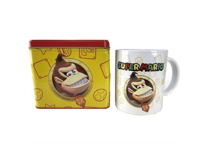 Nintendo Super Mario Bros Donkey Kong Hrnček + sada peňazí