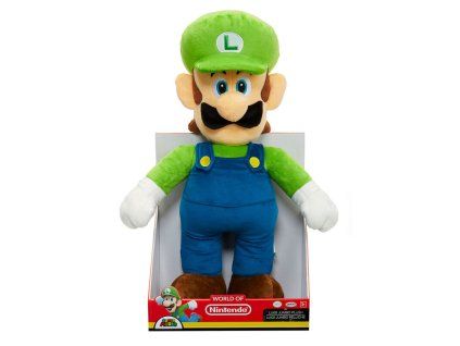 Nintendo Super Mario Luigi Jumbo plyšová hračka 50 cm