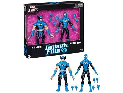 Marvel Fantastická štvorka Wolverine Spiderman balenie 2 figúrky 15cm