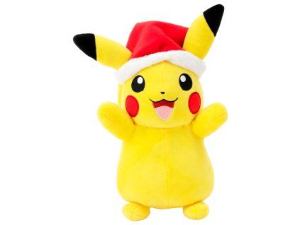 Pokemon Vianočná plyšová hračka Pikachu 20cm