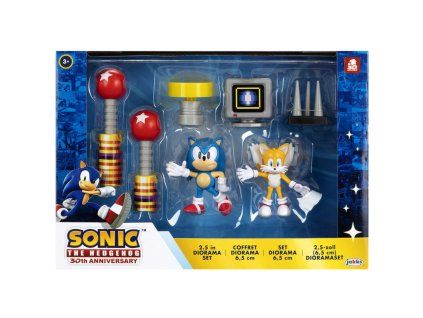 Sonic The Hedgehog Diorama set