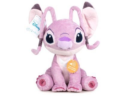 Disney Stitch Angel mäkká plyšová hračka s dĺžkou 40 cm