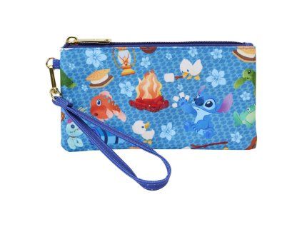 Loungefly Disney Stitch Camping Cuties peňaženka na zips