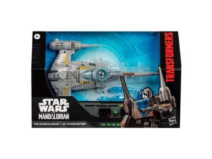 Transformers Star Wars Mandalorian N-1 Starfighter figúrka 19cm