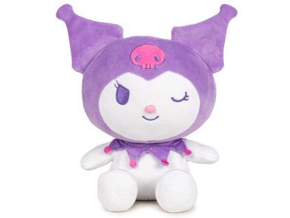 Hello Kitty Kuromi Lilac plyšová hračka 16cm