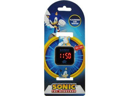 Hodinky vedené Sonic The Hedgehog