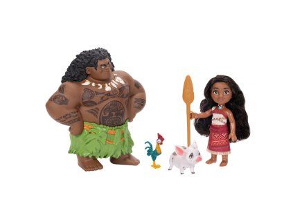 Disney Vaiana Moana 2 Bábika Vaiana a Maui v blistri 15 cm