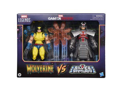 Marvel Legends Wolverine & Silver Samurai Gameverse pack 2 figúrky 15cm