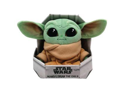 Star Wars Mandalorian Detský detský Yoda plyšová hračka 25cm