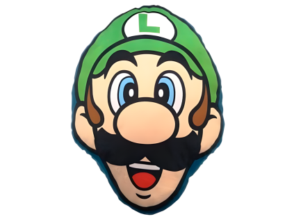 Super Mario Bros Luigi 3D vankúš