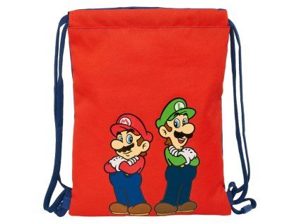 Taška do posilňovne Super Mario Bros Mamma Mia 34cm