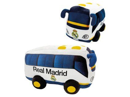 Plyšová hračka Real Madrid autobus 20cm