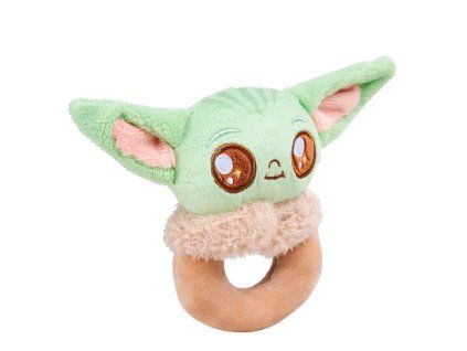 Plyšová hračka Star Wars Grogu Rattle