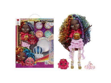 Rainbow High Rainbow Shimmers Feature Fantasy Iris bábika