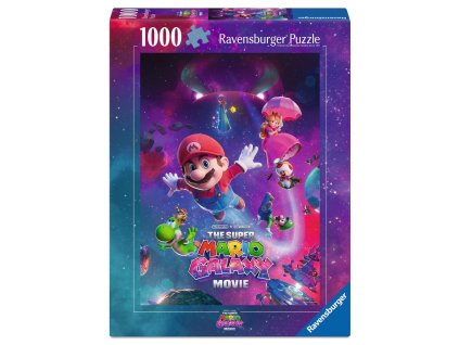 Super Mario Bros - Super Mario Galaxy Movie puzzle 1000ks