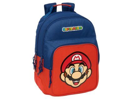 Super Mario Bros Mamma Mia prispôsobiteľný batoh 42cm