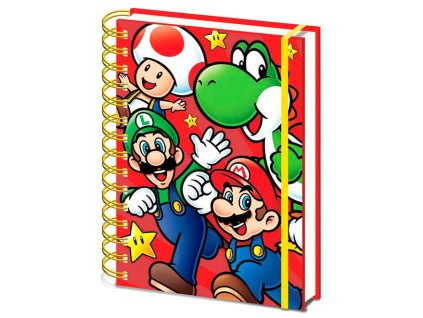 Zápisník Nintendo Super Mario Bros A5