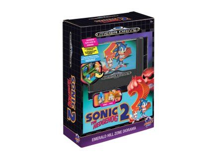 Dioráma konzolových hrdinov Sonic The Hedgehog 2 Mega Drive