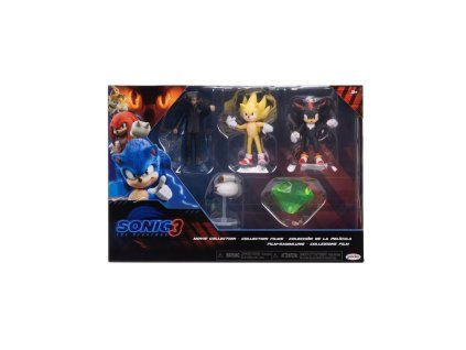 Sonic 3 vlna 1 balenie 5 figúrok 6cm