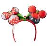Loungefly Disney Mickey & Minnie Vianočná čelenka do uší