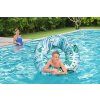 BESTWAY Nafukovací kruh Tropické palmy modrý 119 cm (12+)