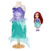 Disney Malá morská víla bábika Ariel + kostým 38cm