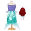 Disney Malá morská víla bábika Ariel + kostým 38cm