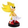 Sonic Super Sonic upínacia konzola pre figúrky Cable guy 21cm