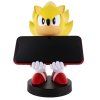 Sonic Super Sonic upínacia konzola pre figúrky Cable guy 21cm
