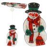 Lampki LED wiszaca dekoracja swiateczna balwan 45cm 158074