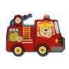 Puzzle drewniane sorter ukladanka straz pozarna 147837