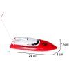 Lodz zdalnie sterowana na pilota RC 4CH mini CP802 czerwona 177531