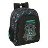 Batoh s motívom hry Minecraft, prispôsobiteľný veľkosti obrazovky, 38 cm