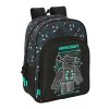 Batoh s motívom hry Minecraft, prispôsobiteľný veľkosti obrazovky, 34 cm